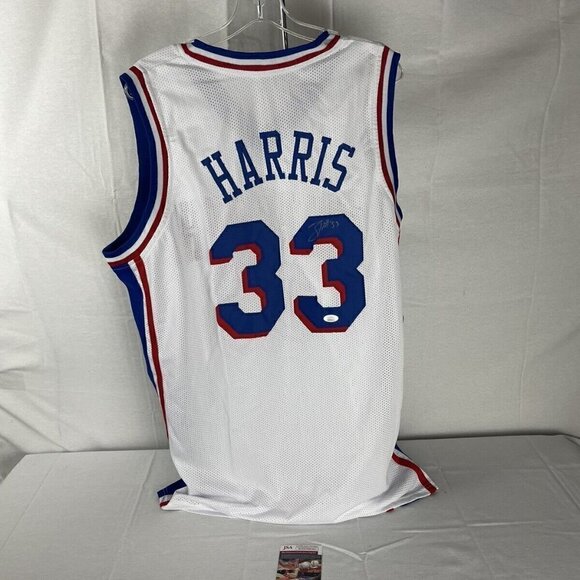 Tobias Harris autographed signed Philadelphia 76ers custom jersey JSA